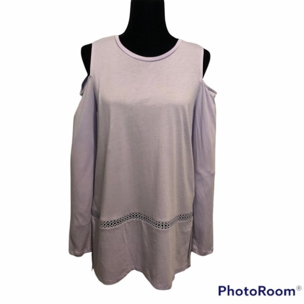 Michael Michael Kors Cold Shoulder Long Sleeve